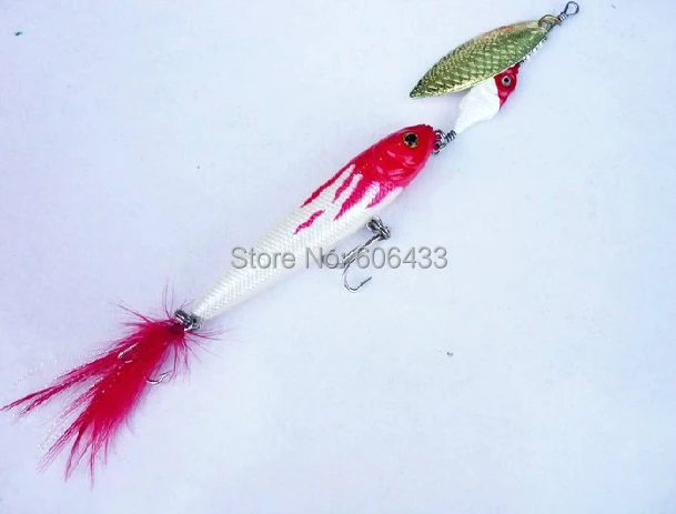 

5PCs Spinner Pencil Fishing Fish Lures Crankbait Baits/Tackle 8cm,19.5g Free shipping