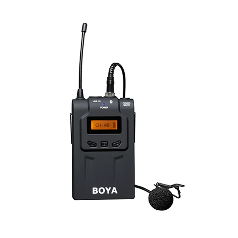 BOYA BY WM6T Беспроводной петличный микрофон передатчик для WM8 WM6 приемник WM8R WM6R ENG EFP DSLR
