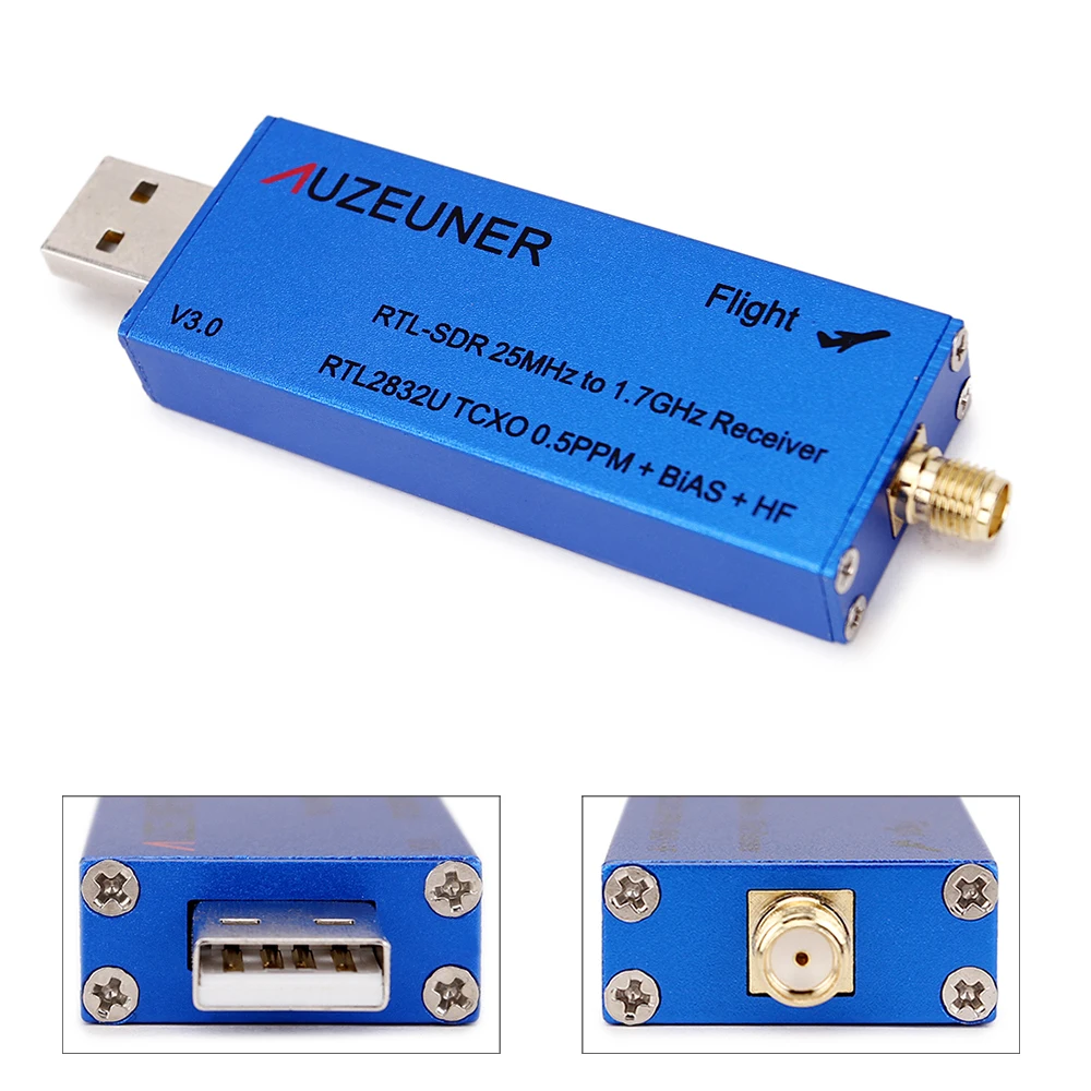 Новый USB2.0 RTL SDR RTL2832U R828 TCXO AM FM DSB USB Defined Radio Tunner приемник для windows PC|SmartTV-стики и