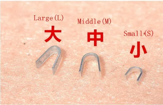 

wire clips U-shaped iron clasps 500pcs
