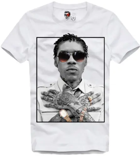 Футболка Vybz Kartel Reggae Dancehall Ямайка трава Кларк 3255 крутая Повседневная футболка Pride