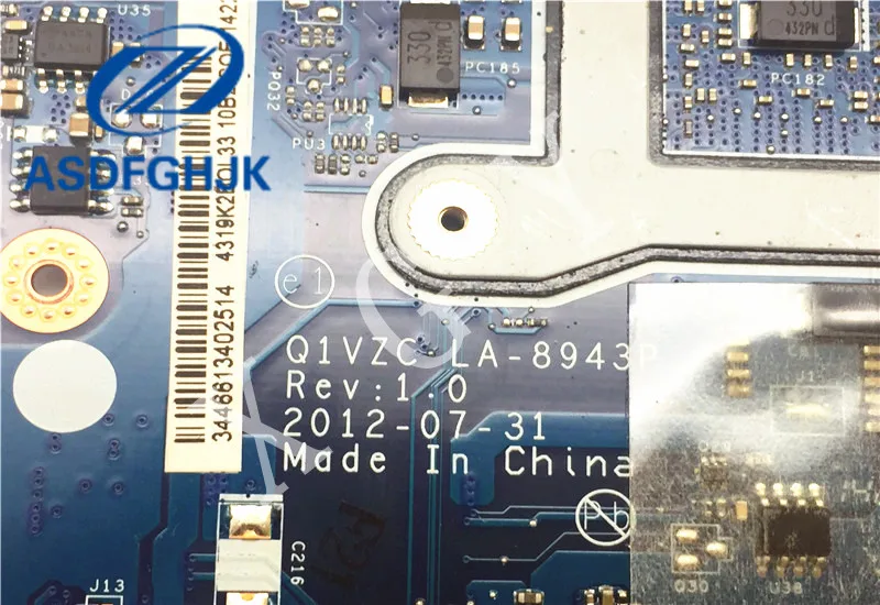 Материнская плата для ноутбука Acer Chromebook C710 материнская NB.SH711.001 LA 8943P NBSH711001 100% ТЕСТ