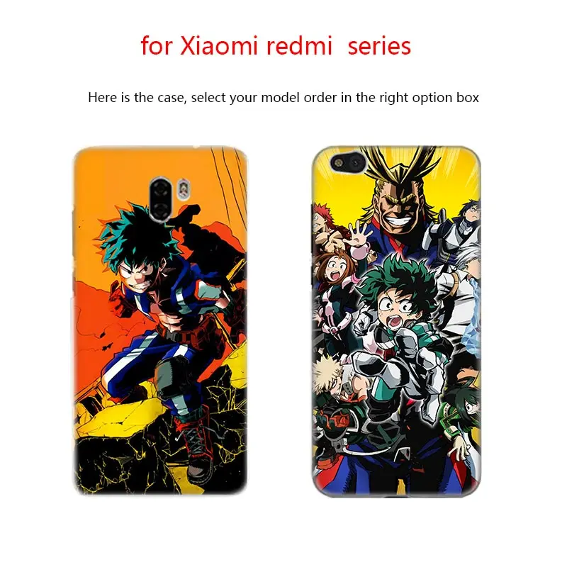 Чехол аниме для Xiaomi Mi 10 8 A2 A3 CC9 Lite 9 Note Pro a1 a2 5x 6x Boku no Hero моя академия|Бамперы| |