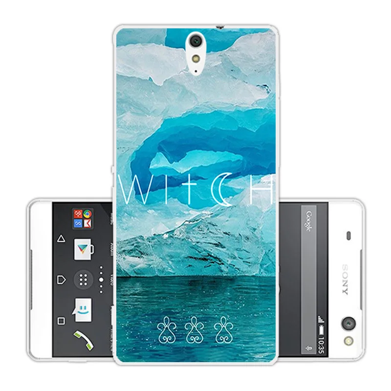 For Sony Xperia C5 Phone Cases Soft Silicone Square Back Cover 6.0 inch Clear TPU for Ultra / Dual E5533 Coque |