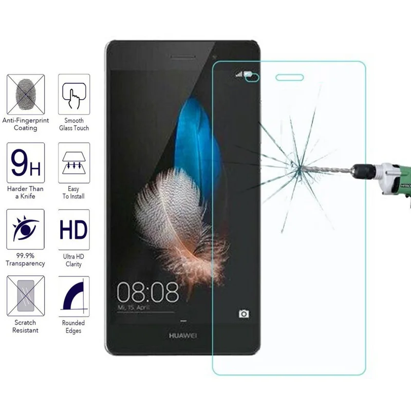 Высокое Качество 0.26 мм 9 H Закаленное Стекло Для Huawei Honor 4А Y6 4а Защитная Пленка