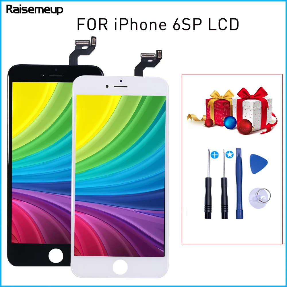 Качественный дигитайзер в сборе AAAA для iphone 6SP A1634 A1687 A1699 ЖК дисплей 6s Plus сменный 3D