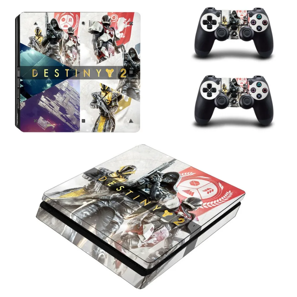 Тонкие наклейки для PS4 декоративная 2 крышка Виниловая наклейка игровой станции 4