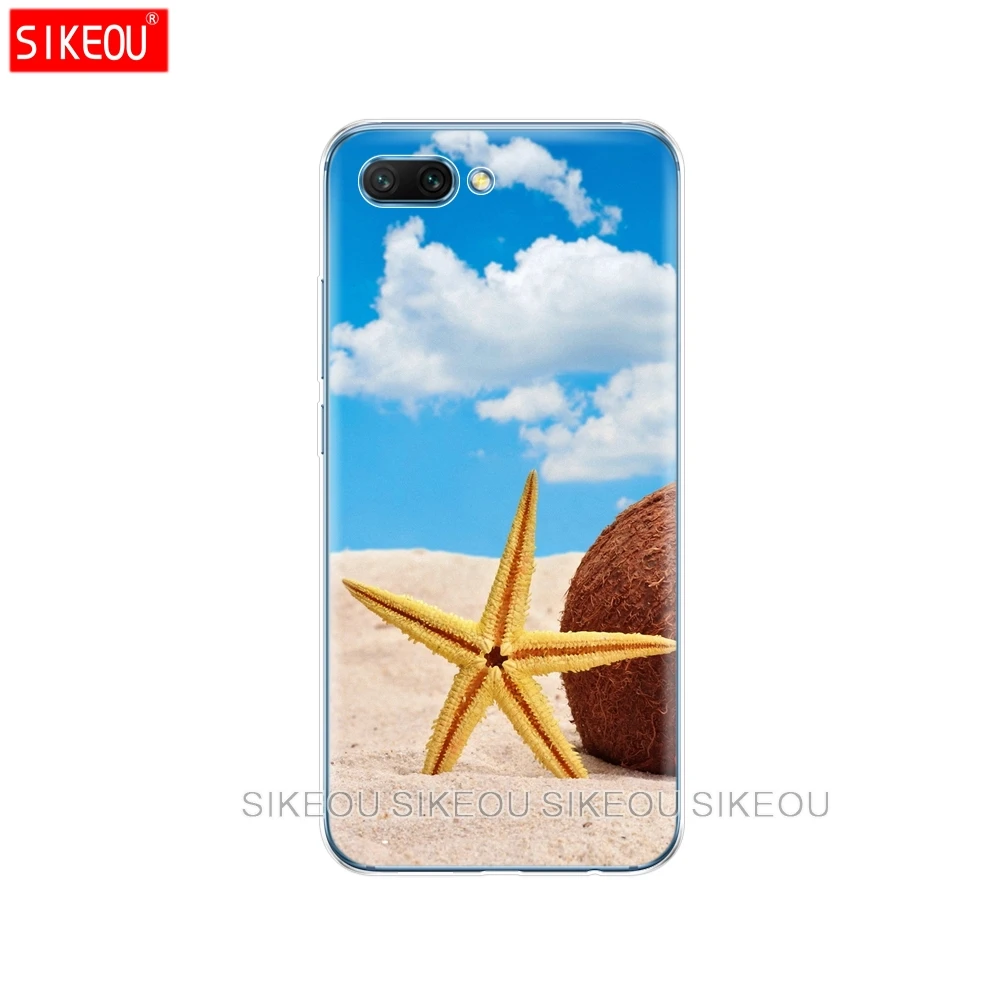 Силиконовый чехол для huawei honor 10, чехол, мягкий ТПУ, задняя крышка, 3D чехол для телефона, для honor 10, чехол, Coque Etui, полная защита 360 - Цвет: 10500