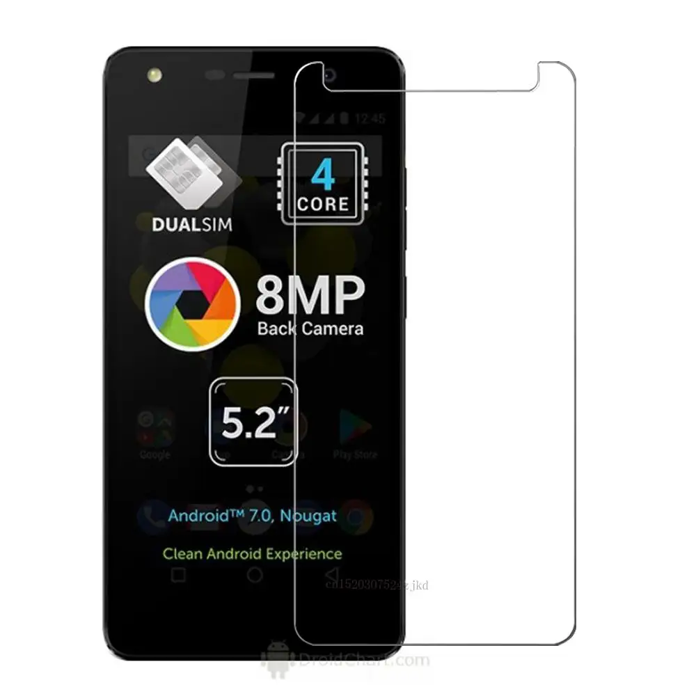 9H 2.5D Tempered Glass Smartphone For ALLVIEW P7 Lite A9 LITE X4 SOUL Vision p4 quad Protective Film Screen Protector cover | Мобильные
