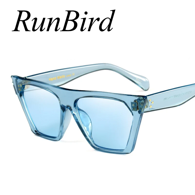 Новинка 2017 модные квадратные солнцезащитные очки женские кошачий глаз Роскошные