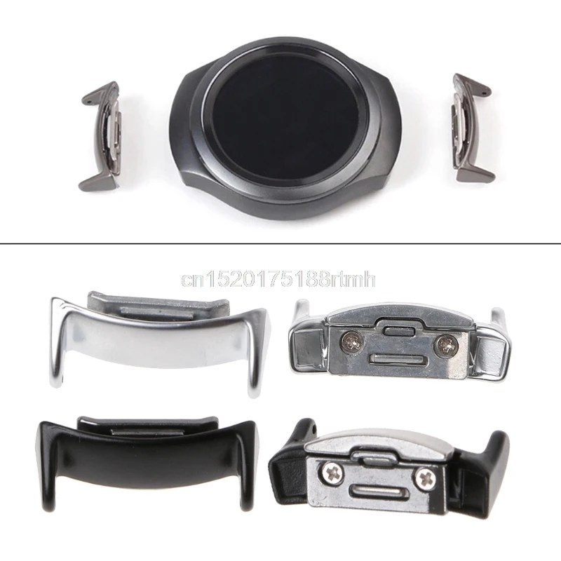 Бесплатная доставка 2 шт. из нержавеющей стали ремешок для часов адаптер 20 мм Samsung