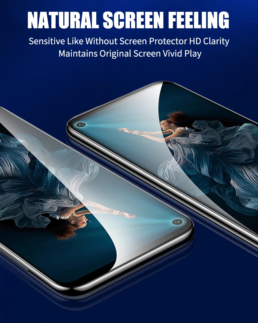 6D полное клеевое покрытие из закаленного стекла для huawei Honor 9X Pro 8X View 20 P30 Lite mate 20 P Smart Plus Nova 3 Защита экрана