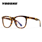 YOOSKE винтажные очки с защитой от синего излучения, женские очки для чтения, очки для чтения с защитой от сисветильник, компьютерные прозрачные оптические очки