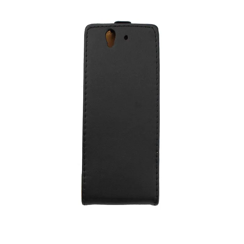 Вертикальный чехол-книжка из искусственной кожи для Sony Xperia Z L36h C6603 | Мобильные