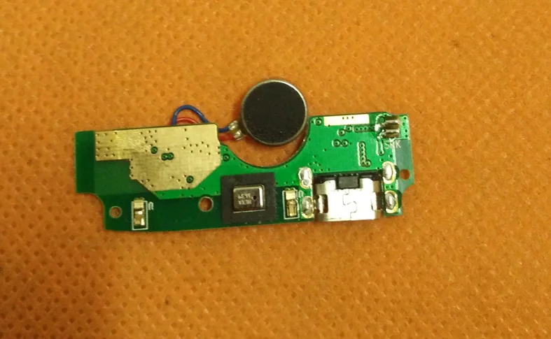Б/у оригинальная зарядная плата с USB разъемом для Elephone S7 Mini MTK6737 четырехъядерный FHD