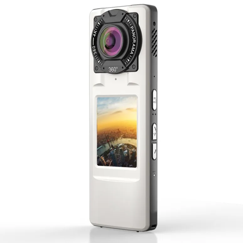 4 к Ультра HD WIFI 360 градусов видеокамера VR камера ручной панорамный видео с двумя