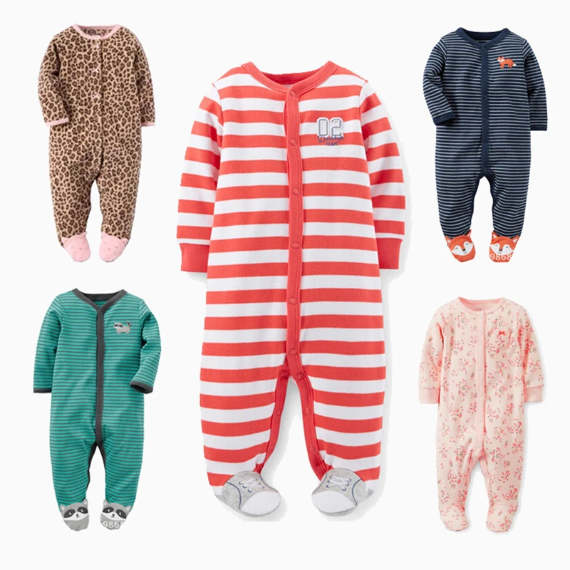 Детский осенний комбинезон с длинным рукавом 100% хлопок|baby rompers newborn|long sleeve baby