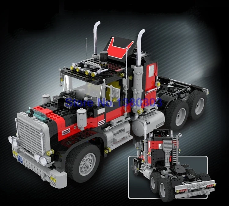 Бренд 21015 1743 шт бренд Technic гигантский грузовик строительные блоки DIY Модель