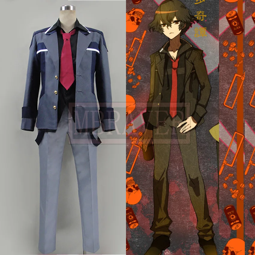 Rampo Kitan: игра Laplace Kogorou Akechi Косплей Костюм|costume supergirl|costume cosplay animecosplay costume |