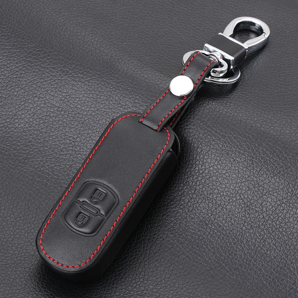 VCiiC автомобильный Стайлинг кожаный чехол для автомобильного ключа брелка Mazda 3 2 5