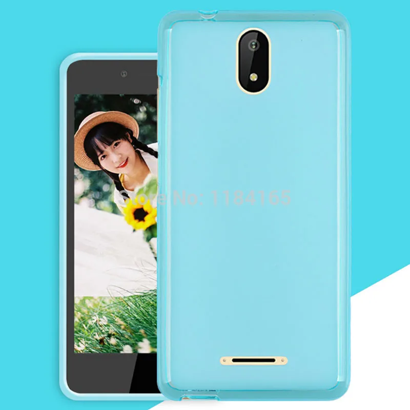 TPU Case for Micromax Q409/ Q421 Pudding Anti Skid Soft Silicone Protection Skin Gel Cover |