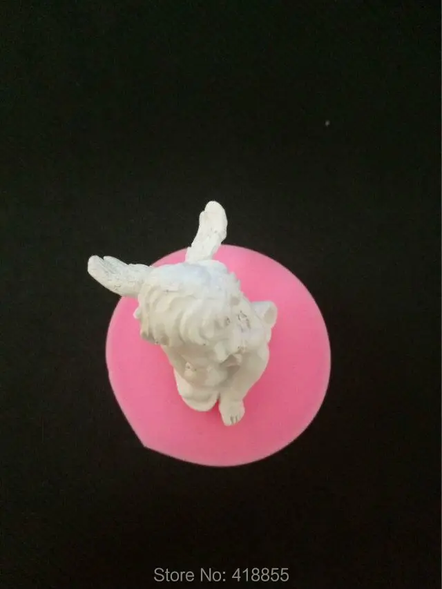 Силиконовая 3d форма для мыла в виде Купидона ангела свечи сделай сам украшения