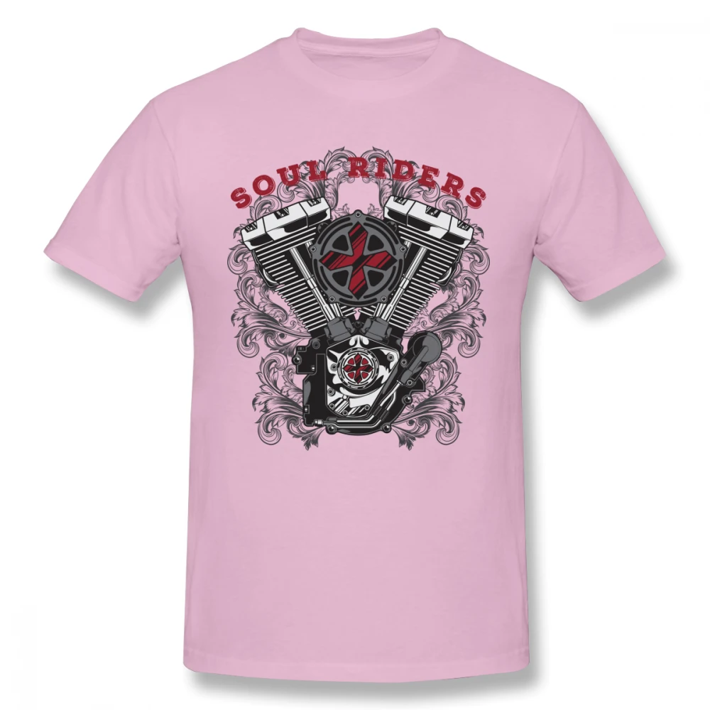 Мужская футболка с принтом Soul Riders большого размера из тяжелого металла цифровой