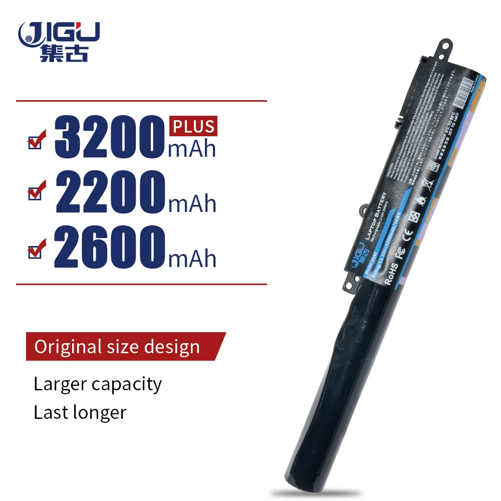 JIGU 3 Аккумулятор ноутбука A31N1519 для ASUS R540LJ R540LA X540SC R540L X540SA R540UP F540UP7200 X540S X540LJ F540SC