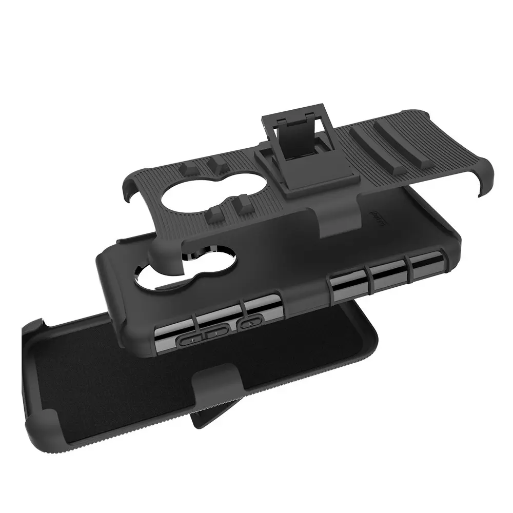 Чехол-кобура с зажимом для ремня прорезиненная ручка тонкий защитный чехол