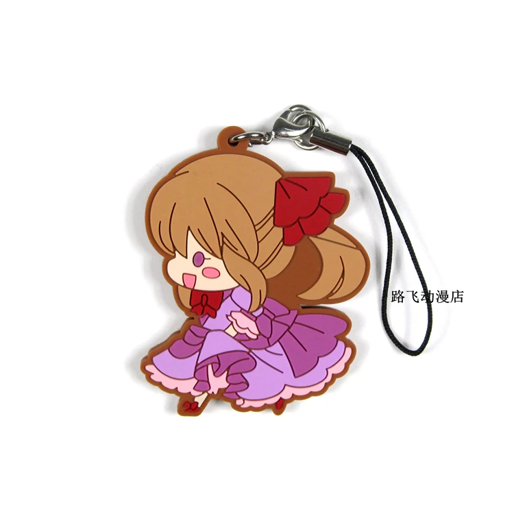 Pandora Hearts Oscar. Vessalius Ada Jack Oz. экшн фигурки модель аниме резиновый брелок Pendnat 6