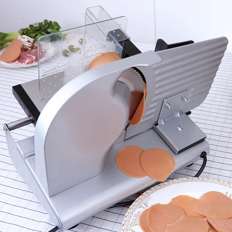 2018 200W electric Slicer Household Lamb slice meat Slices of bread Hot Pot Desktop Meat cutting machine | Бытовая техника