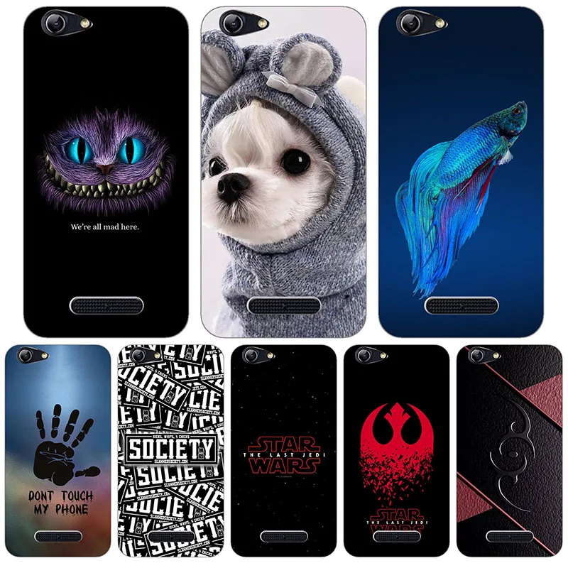 Милый модный чехол с цветами для Wileyfox Spark Plus чехлы рисунком мягкий силиконовый