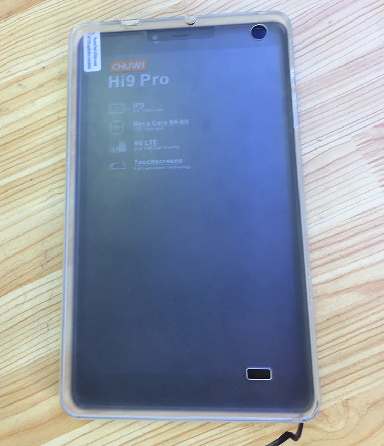 Оригинальный ультратонкий мягкий прозрачный ТПУ чехол для CHUWI Hi9 Pro 8 4 дюймов