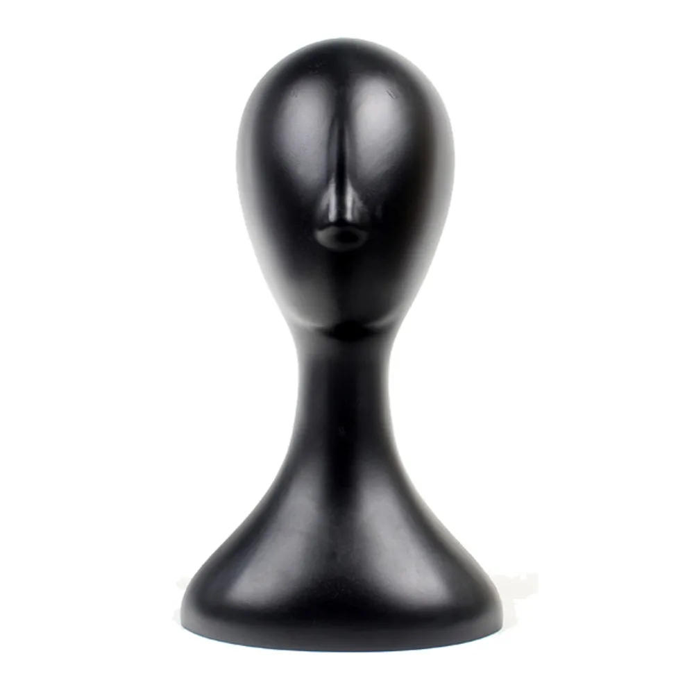 Женский пластиковый манекен модель головы манекена очки для волос из пенопласта