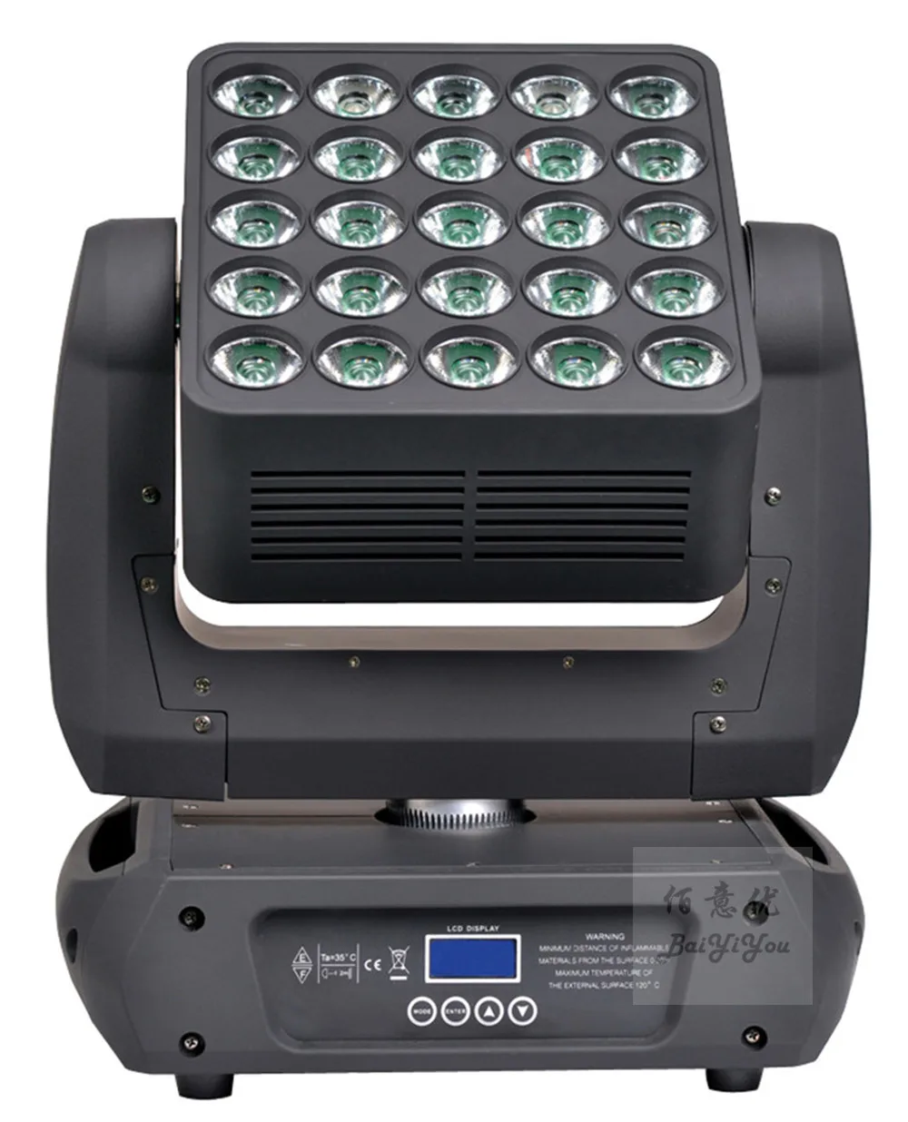2 шт./лот DMX движущаяся головка матрица луч света 25 шт. светодиодная LED 5X5 RGBW 4In1