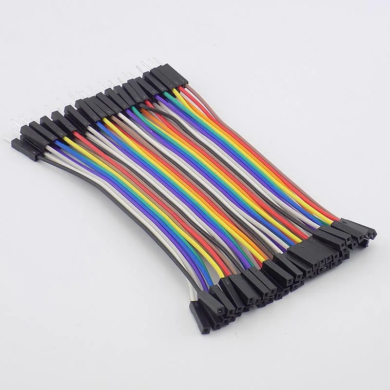 10 см 40 контактный джампер эклектический макетный кабель штекер гнездо разъем
