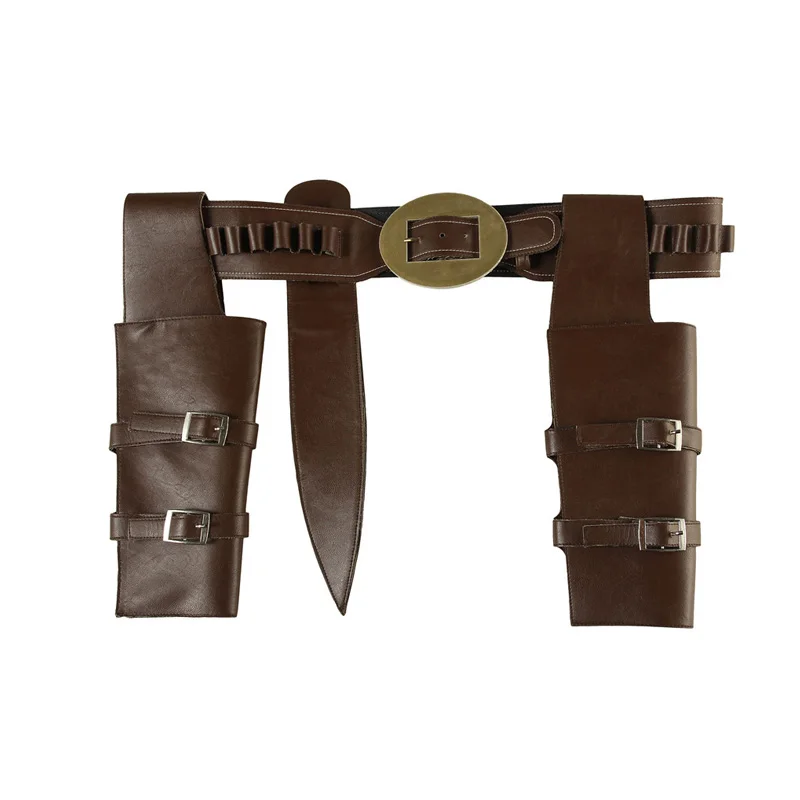 Belt Only Игра Red Dead Redemption 2 костюм ковбоя Артура Моргана Косплей кожаная форма Хэллоуин Карнавальный Наряд полный костюм на заказ - Цвет: Belt Only
