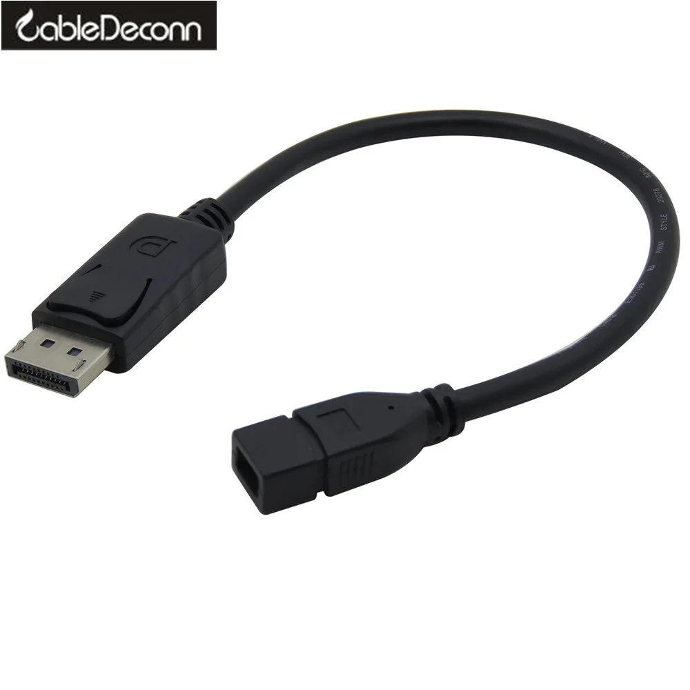 Кабель адаптер DisplayPort папа Mini DP мама 8 дюймов для Microsoft Surface Pro 4/Pro 2/Pro 3 (не 2)|dp