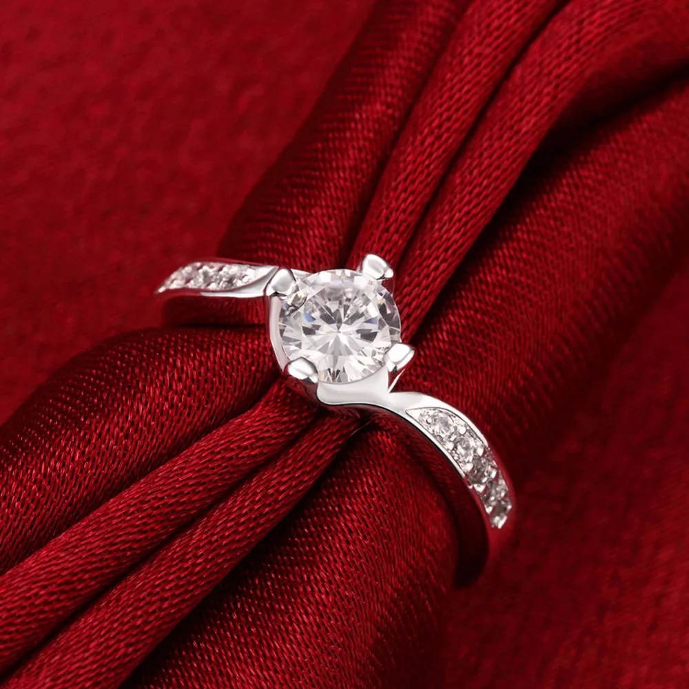 Обручальное Ювелирное кольцо посеребренное заводские цены Forever Love