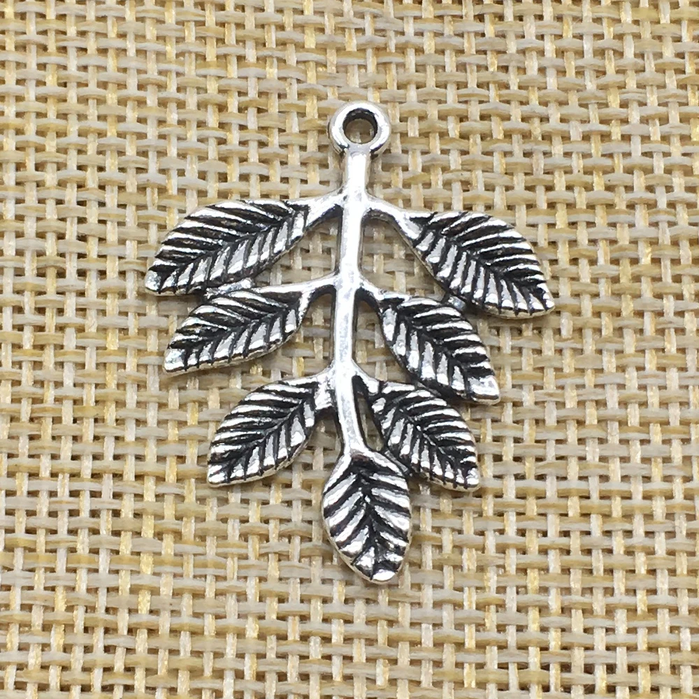 30 шт. подвеска в виде листа|leaf charm|charm pendantleaf charm pendant |
