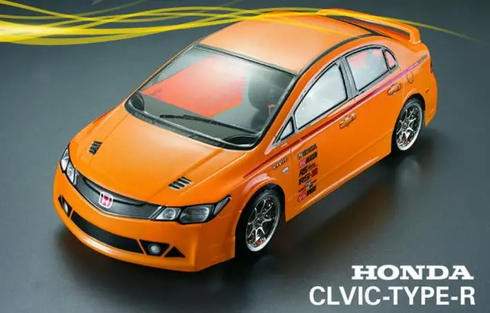 1/10 RC автомобиль ПК прозрачный корпус 195 мм HHonda Civic CRZ Гибридный на дороге Дрифт Yokomo