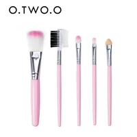 o two o 5pcsset makeup brush set soft synthetic hair eye shadow foundation powder lip make up brushes cosmetic beauty tool kit