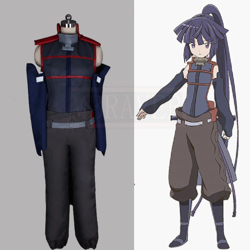 Anime Log Horizon Akatsuki Cosplay Costume Custom-Made Free Shipping |