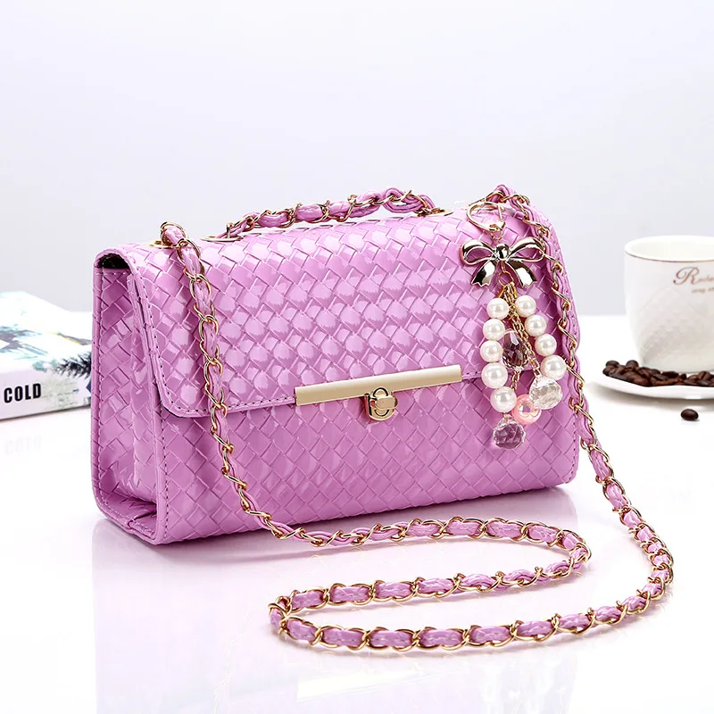 bags for women 2019 messenger Plaid Chains crossbody bag teenagers famous designer brand leather handbags ME689 | Багаж и сумки