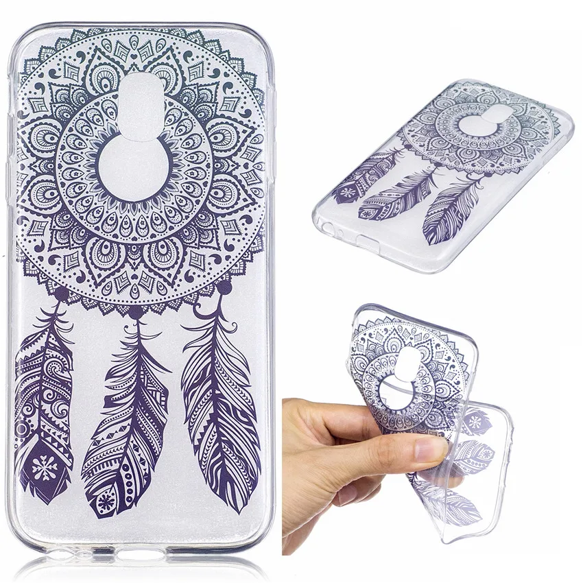 Case for Samsung Galaxy J5 2017 EU Version Transparent Silicone cover phone case Soft TPU Anti-Skid Back Cover J530FM |