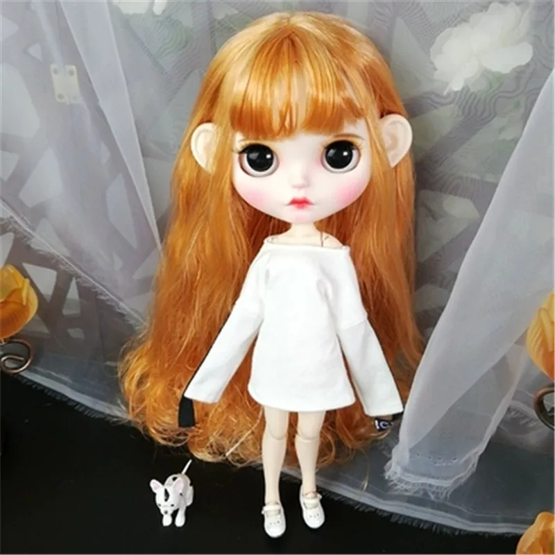 Принцесса 30 см 1/6 BJD куклы Модель с длинными желтыми волосами высокое качество водонепроницаемый Blyth подвижное тело шарнир куклы горячие рождественские игрушки