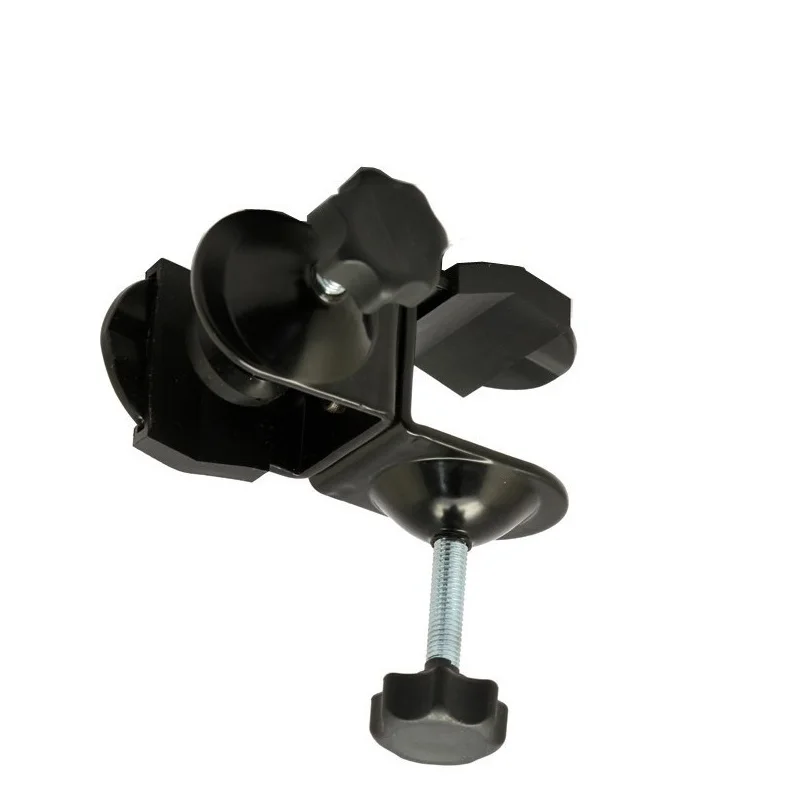 Двойной зажим с U образным зажимом для студийсветильник камеры|light stand|photo studioclamp for
