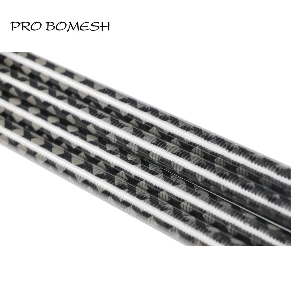 Pro Bomesh 2 заготовки 1 98 м UL L ML m MH секция X Rays Wrap стержень из углеродного волокна