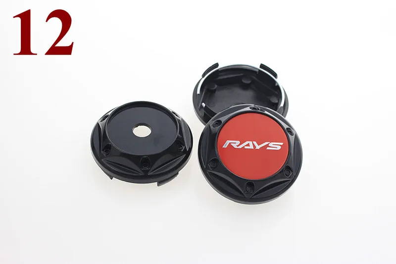 KOM POWER автомобильный Стайлинг 68 мм ADVAN ENKEI для эмблемы VOLK RAYS рабочий стикер колпак ступицы центра колеса крышка для обода колеса автомобиля-крышка