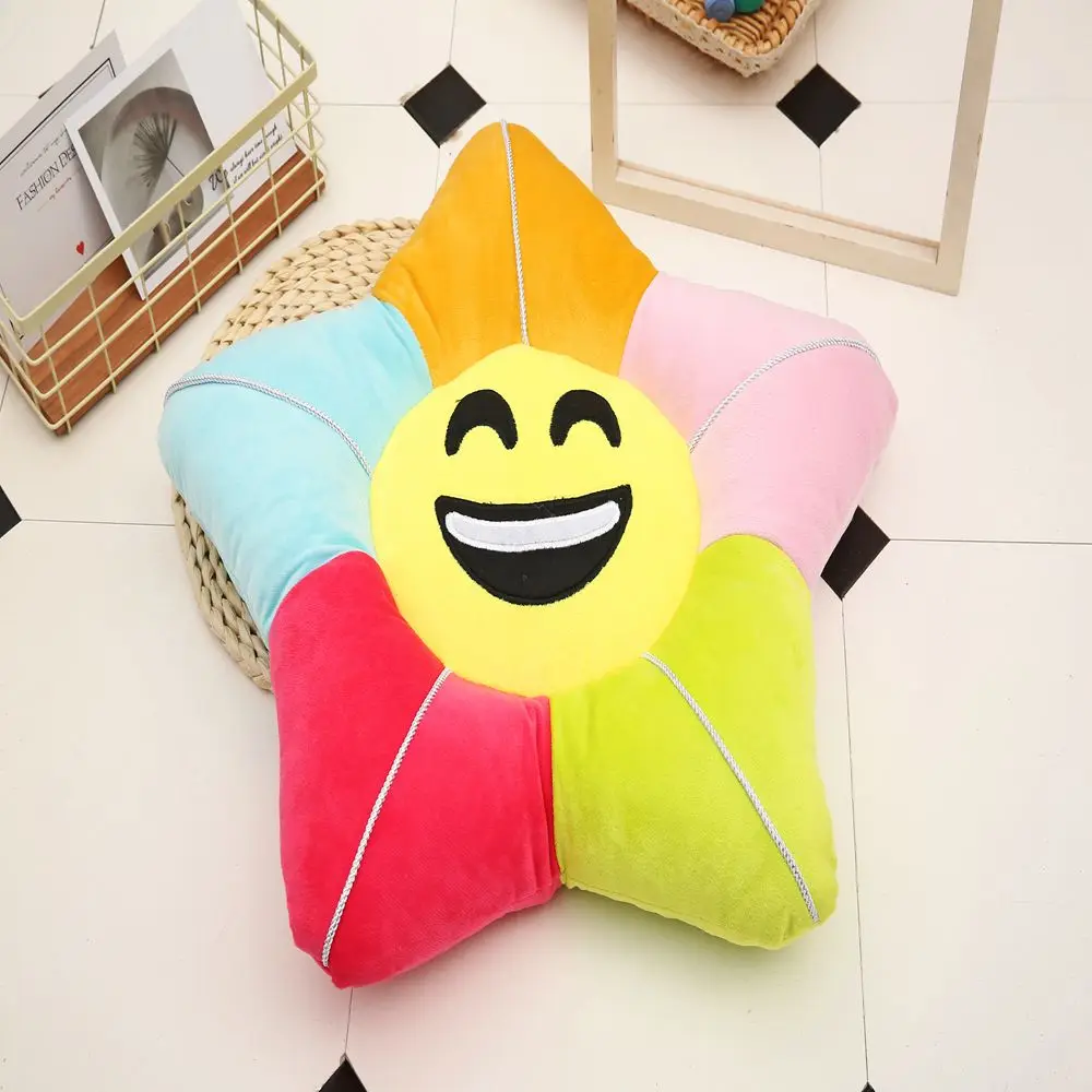 45X45 см цветная smiley Подушка с изображением пентаграммы плюшевые игрушки